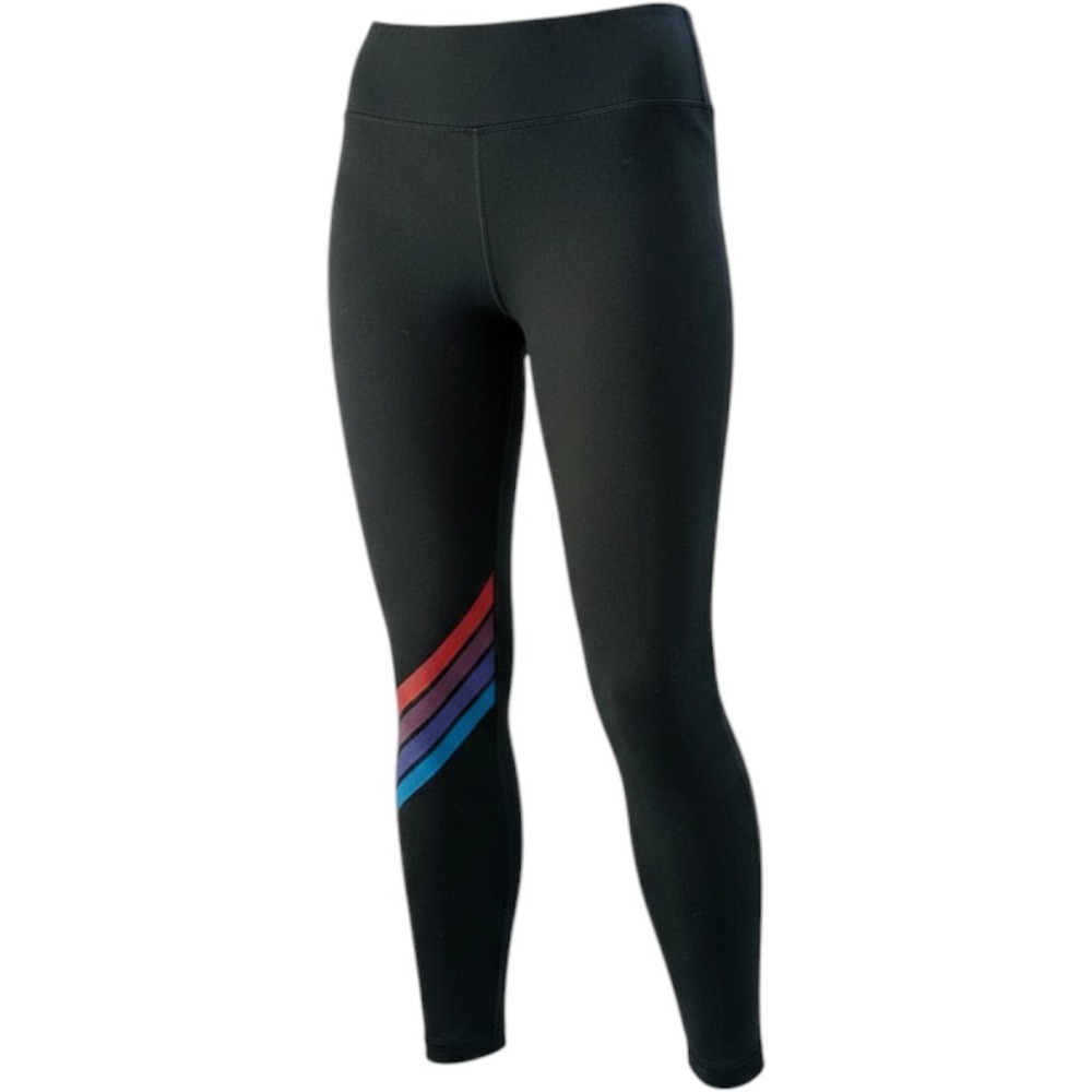 Aviator Nation Black Rainbow Chevron Stripe Leggings Small